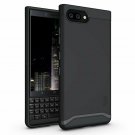 For BlackBerry KEY2 Case Merge Series V2 Heavy Duty Extreme Protection Black