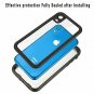 For iPhone XR Case Waterproof Full Body Protective Clear Shockproof Teal