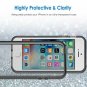 iPhone 5/5S/SE Case Shock-Absorption Bumper Cover Anti-Scratch Clear Back Grey