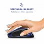 Wireless Mouse USB Receiver 5 Adjustable DPI Levels 6 Buttons Sapphire Blue