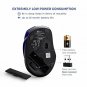 Wireless Mouse USB Receiver 5 Adjustable DPI Levels 6 Buttons Sapphire Blue