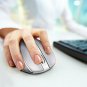 Wireless Mouse 2.4G USB Receiver 5 Adjustable DPI Levels 6 Buttons Silver