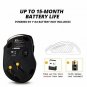 Wireless Mouse 2.4G USB Receiver 5 Adjustable DPI Levels 6 Buttons Red