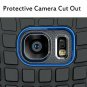 For Galaxy S8 Plus Case Wallet Protection with Kickstand Raised Screen Black