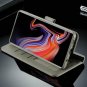 For Galaxy S10 Plus Wallet Case Cards Holder Flip with Builtin Kickstand Grey