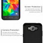 For Galaxy J2 Prime/Grand Prime Plus Case Shock Absorption Drop Protection Black