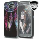 For Samsung Galaxy J7 Sky Pro Case Tempered Glass Screen Protector Catcher