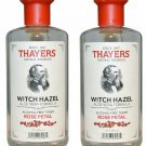 Thayers Alcoholfree Rose Petal Witch Hazel with Aloe Vera Clear 12oz Pack of 2