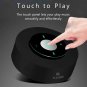LED Touch Design Bluetooth Speaker Portable Wireless Speakers with HD Black