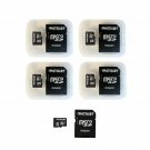 Patriot LX Series 32GB Micro SDHC  Class 10 UHSI  5 Pack PSF32GMCSDHC5PK Full HD