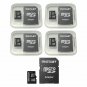 Patriot LX Series 32GB Micro SDHC  Class 10 UHSI  5 Pack PSF32GMCSDHC5PK Full HD