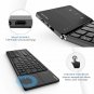 Bluetooth Keyboard Jelly Comb Dual Mode USB Wired  Bluetooth Keyboard Black