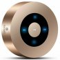 LED Touch Design Bluetooth Speaker Portable Wireless Speakers with HD Gold