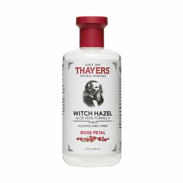 Thayers Alcohol Free Rose Petal Witch Hazel With Aloe Vera 12 Ounce new