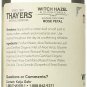 Thayers Alcohol Free Rose Petal Witch Hazel With Aloe Vera 12 Ounce new