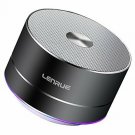LENRUE Portable Wireless Bluetooth Speaker with BuiltinMic Handsfree Call Grey