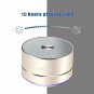 LENRUE Portable Wireless Bluetooth Speaker with BuiltinMic Handsfree Call Gold