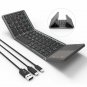 Foldable Keyboard Jelly Comb B003S 3in1 USB/Microusb/Type C Wired  BT Dark Gray