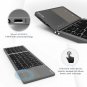 Foldable Keyboard Jelly Comb B003S 3in1 USB/Microusb/Type C Wired BT Dark Gray
