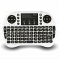 Keyboard Wireless Bluetooth Backlight Touchpad Keyboard with Mouse White