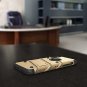 iPhone XR Case Military Grade Drop Tested Tempered Glass Screen Gold Black
