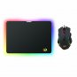 Gaming Mouse and RGB Mouse Pad Combo Backlit Ergonomic Windows PC Games Pad Set