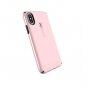 For iPhone X/Xs Case Drop Protection Polycarbonate Quartz Pink/Slate Grey
