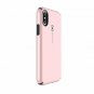 For iPhone X/Xs Case Drop Protection Polycarbonate Quartz Pink/Slate Grey