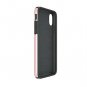 For iPhone X/Xs Case Drop Protection Polycarbonate Quartz Pink/Slate Grey