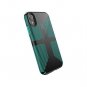 iPhone XR Case CandyShell Grip Drop-tested protection Black/Oasis Green