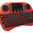 Keyboard Wireless Bluetooth Backlight Touchpad Keyboard with Mouse Red