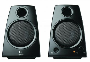 Style:Speaker Product Description Logitech 3.5mm Jack Compact Blacl Z130