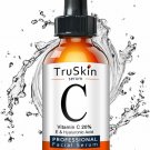 TruSkin Vitamin C Serum for Face Topical Facial Serum with Hyaluronic Acid 1fl