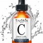 TruSkin Vitamin C Serum for Face Topical Facial Serum with Hyaluronic Acid 1fl