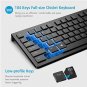 Keyboard Wired Ultra-Thin with Foldable Stand Black