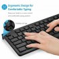 Keyboard Wired Ultra-Thin with Foldable Stand Black