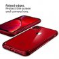 For Apple iPhone XR Case Ultra Hybrid Designed 2018 Crystal Clear New Red