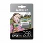 Samsung 256GB 100MB/s U3 MicroSDXC EVO Select Memory Card with Adapter MBME256G