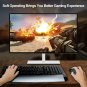Gaming Mouse Wired USB Optical Computer Mice with RGB Backlit DPI Up 2400,Black
