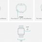 Smart Fitness Watch Black Silver Small 5.5  6.7 inch US in a versatile design