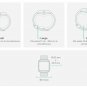 Smart Fitness Watch Black Silver Large 6.7  8.1 inch US in a versatile design