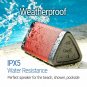 Portable Bluetooth Speaker Louder Volume 10W Power Bass Water Resistant Red