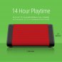 Portable Bluetooth Speaker Louder Volume 10W Power Bass Water Resistant Red