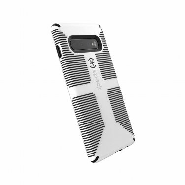 For Samsung Galaxy S10 plus Case Slim duallayer drop protection.White/Black