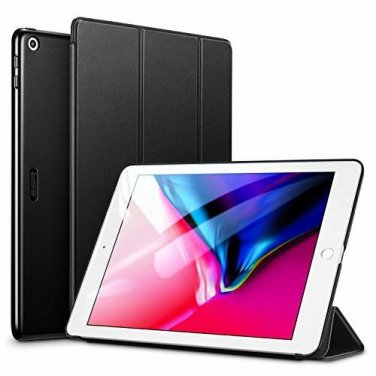 The Apple iPad Case New Lightweight Smart Trifold Stand Microfiber Lining Black