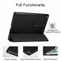 The Apple iPad Case New Lightweight Smart Trifold Stand Microfiber Lining Black