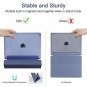 The Apple iPad Case New Lightweight Smart Trifold Stand Microfiber Lining Navy