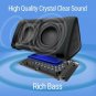 Portable Bluetooth Speaker Louder Volume 10W Power Bass Water Resistant Black