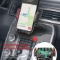 Car Phone Mount with a Super Strong Magnetic CD Slot ThreeSide Grips OneTouch