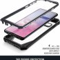 For Galaxy S10 Plus Case Rugged Clear FullBody Hybrid Bumper Cover Black
